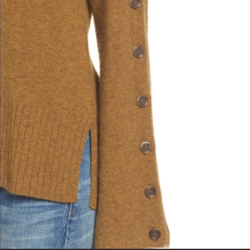 Madewell Button sleeve pullover - Picture 2 of 3